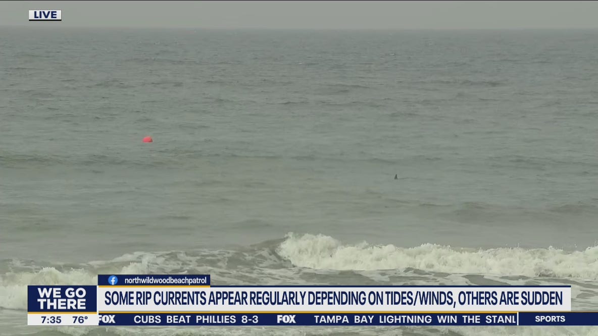 Rip Tide Safety: How to stay safe as Elsa strengthens rip currents